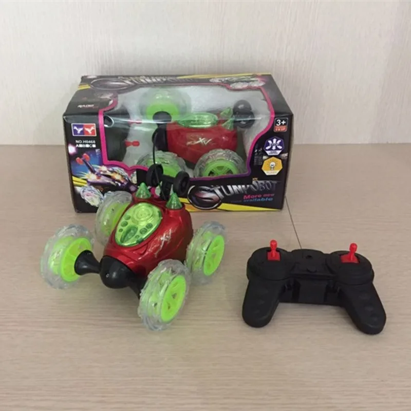

Remote Control Dumpers CHILDREN'S Toy with Light And Music fan gun che Stunt Car Stall Night Market Remote Control Toy Car