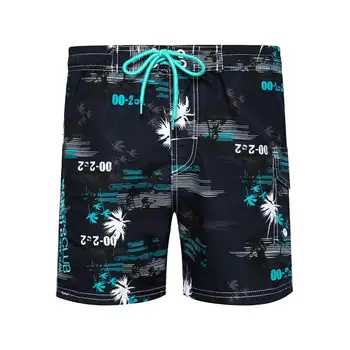 

Digital printed beach Man Shorts with Pockets and Quick-drying Summer Swimming Trunks Beach Holiday Leisure Plus Size shorts