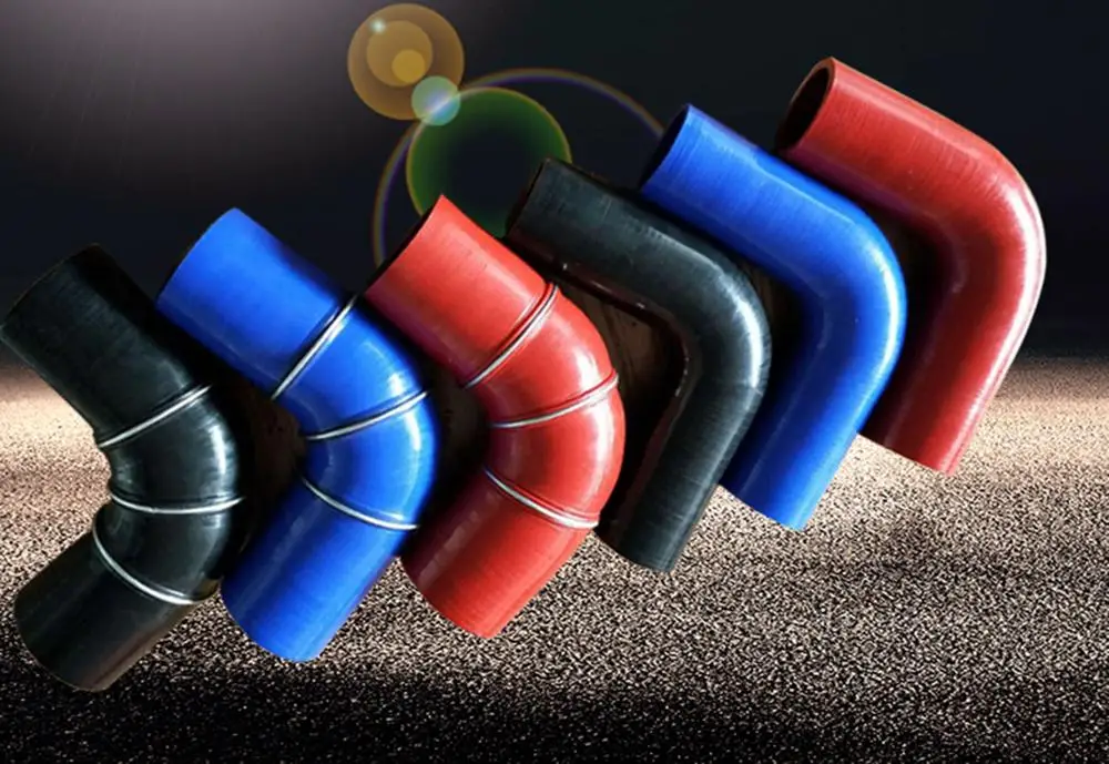 

Car silicone tube 90 degree elbow tube high temperature and high pressure turbocharger intercooler joint interface