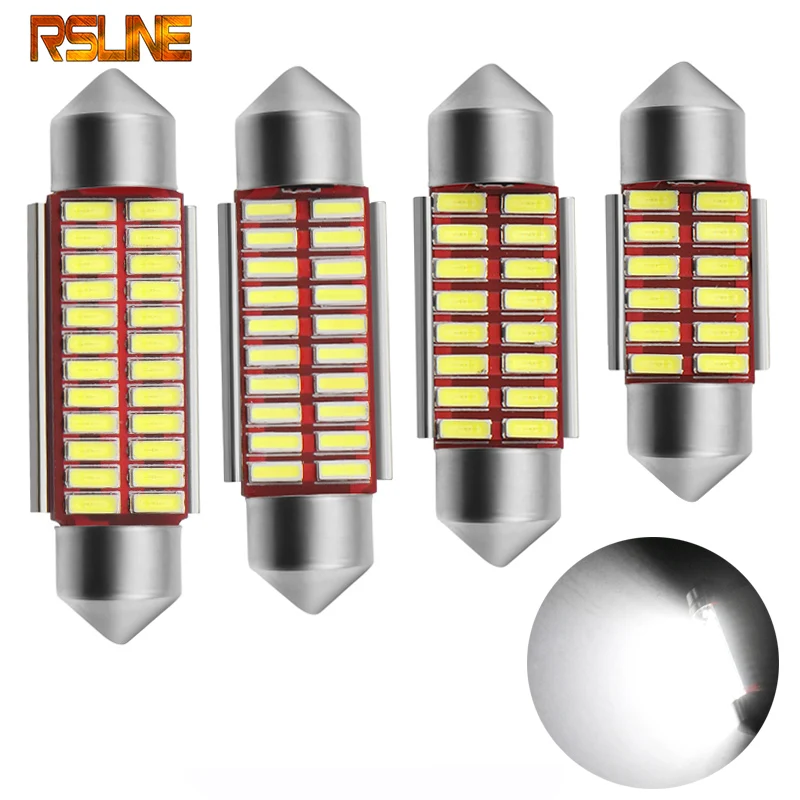 

Festoon 31mm 36mm 39mm 41mm LED Bulb C5W C10W Super Bright 4014 SMD Canbus Error Free Auto Interior Doom Lamp Car Styling Light