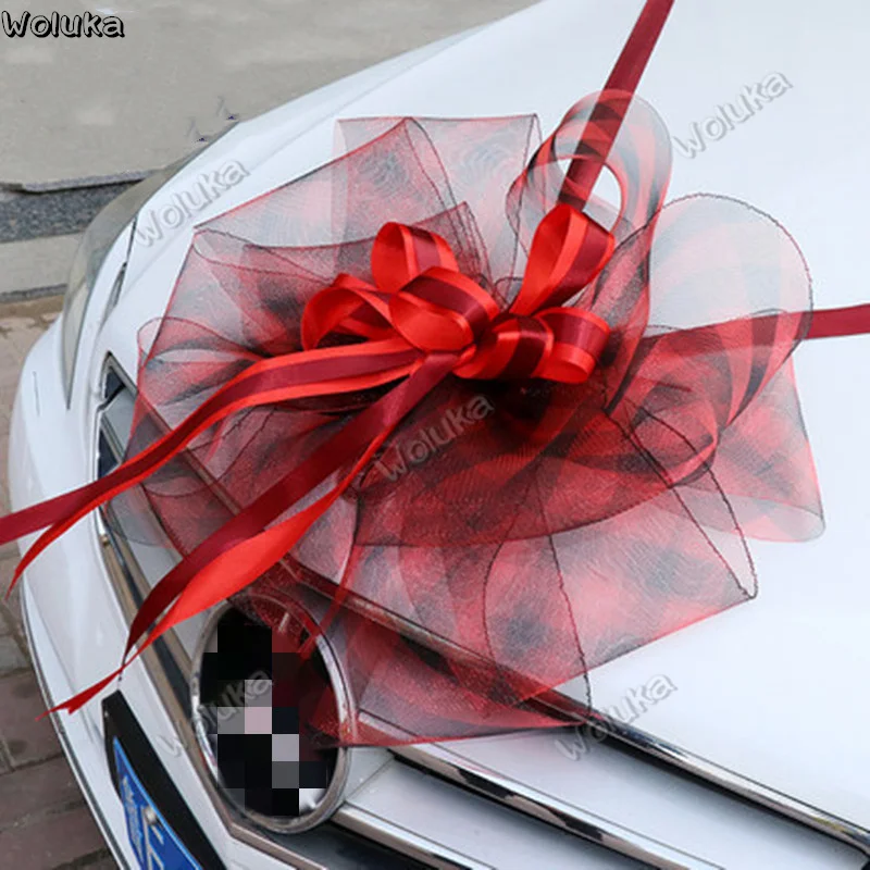 Украшение для автомобиля сетчатая пряжа Бабочка свадебный набор украшения фон