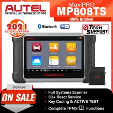 Autel MaxiPRO MP808TS Diagnostic Scanner TPMS programming Diagnostic Tool Wireless Bluetooth OBD2 Scanner pk Maxisys MS906TS