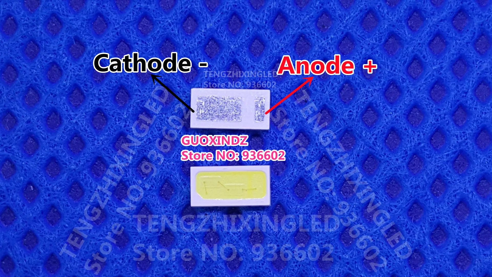 50PCS GIO 광전자 LED 백라이트 1W 6V 4020 쿨 화이트 LED LCD 백라이트 TV 응용 프로그램에 대 한