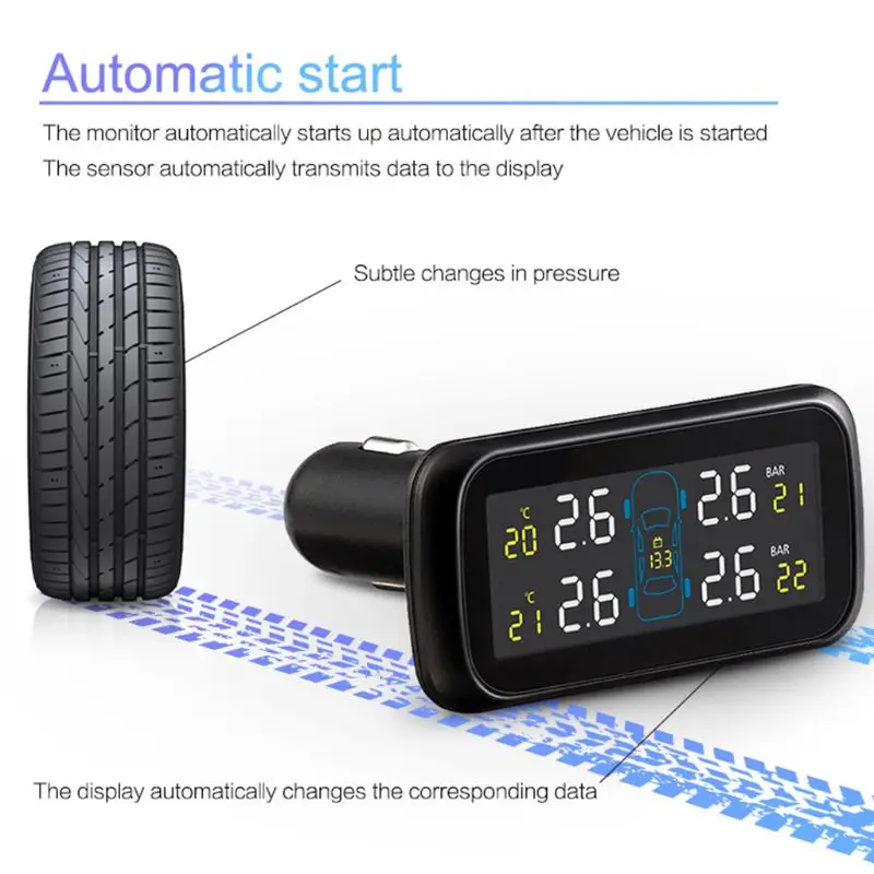 U903 автоматический датчик давления в шинах 4 внутренних датчика s TPMS диагностический инструмент H4GC