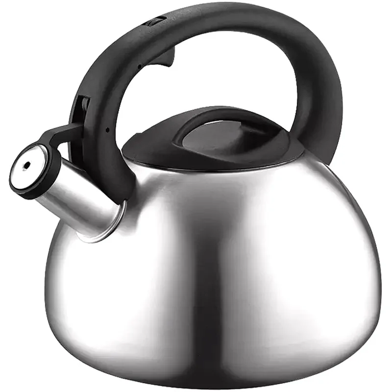 

ABSS-Home Stainless Steel Kettle Sounding Large Capacity Home Kitchen Gas Fire Cooker Induction Universal Screw Pot Bottom Kettl