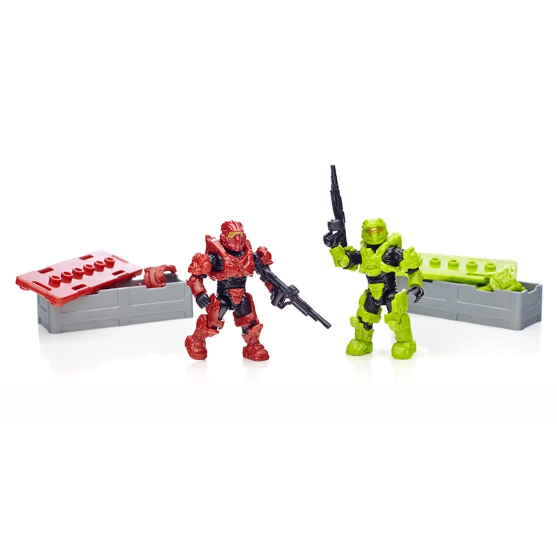 Mega Bloks Construx Halo CNC95 Spartan Customizer Pack Building Blocks  Construction Toys