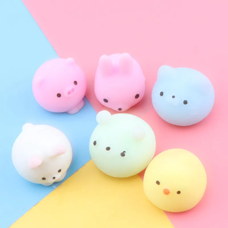 Squishy Animal Toy Squeeze Mochi Rising Antistress Abreact Ball Soft Sticky Cute Funny Gift Squishies Children 5