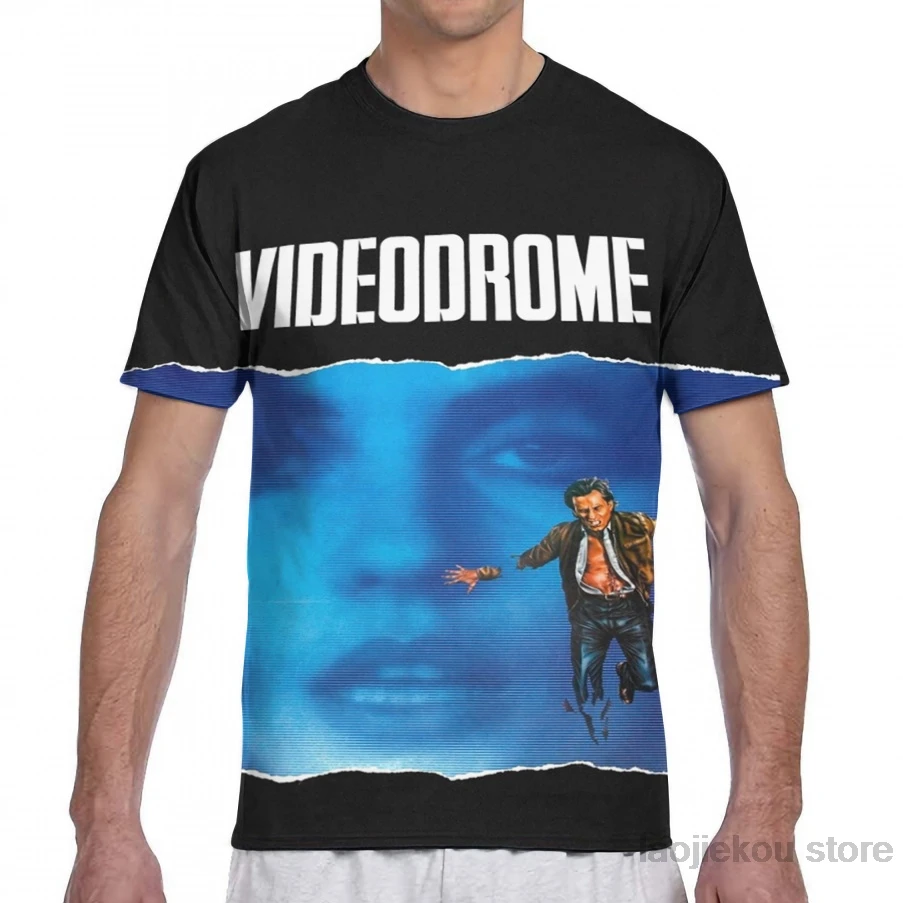 

videodrome men T-Shirt women all over print fashion girl t shirt boy tops tees summer Short Sleeve tshirts