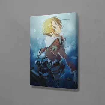 

annie leonhart attack on titan Shingeki no Kyojin poster Canvas Wall Art Decoration prints for Home bedroom decor Painting