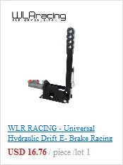 WLR RACING-Универсальный Jdm гидравлический горизонтальный ралли Дрифтинг E-brake рычаг ручной тормоз NEO хром черный серебристый WLR3633