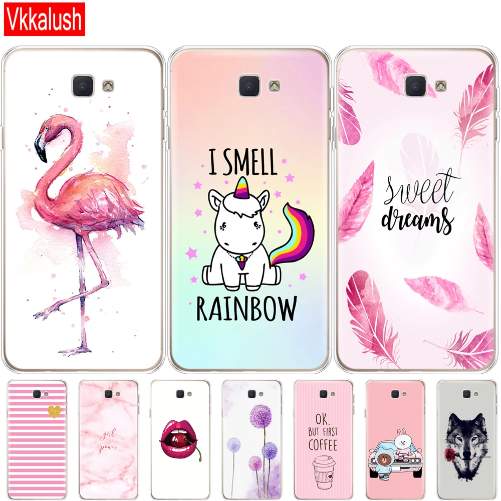 

Soft Silicon Cases FOR Samsung Galaxy J7 Prime SM G6100 G610F G610M Cover FOR Samsung J7 Prime On7 2016 Phone Case protective
