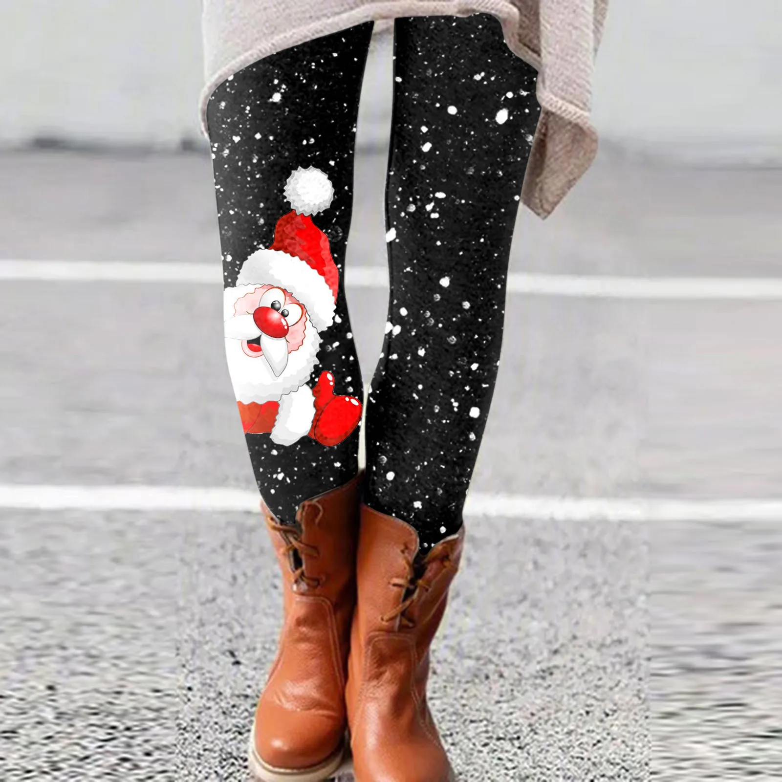 Winter Christmas Leggings Gift For 