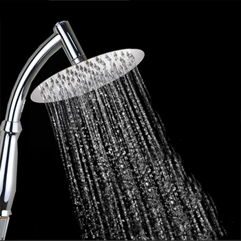 

Bathroom Shower Head Hand-held Pressurized Shower Set PCD Electroplating Rainfall Durable Shower Head Filter Spray Accessory