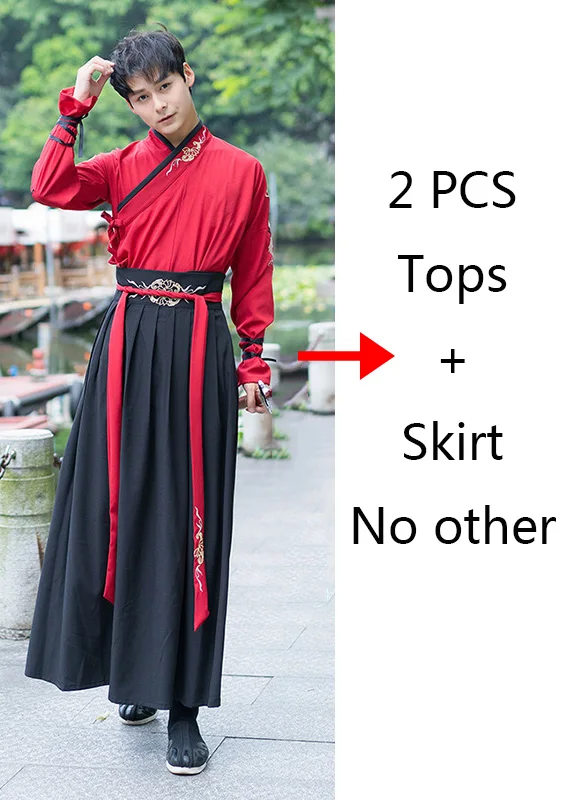 Многоцветный Традиционный Hanfu для женщин и мужчин Вышивка танцевальные костюмы народный фестивальный рейв наряд певцов представление одежда фея платье DC3185 - Цвет: Многоцветный