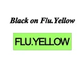 Black on flu.yellow