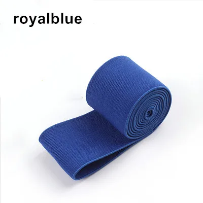 Nastro elastico per cucito, nastro elastico, Fasce elastiche a strisce da 4 cm 3 metri 40 mm nylon colorato elastico in tessuto cinghia in vita nastro elastico accessori di abbigliamento 1 metro(White