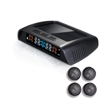 Система контроля давления в автомобильных шинах, солнечная энергия, беспроводной смарт-дисплей TPMS в реальном времени, C66