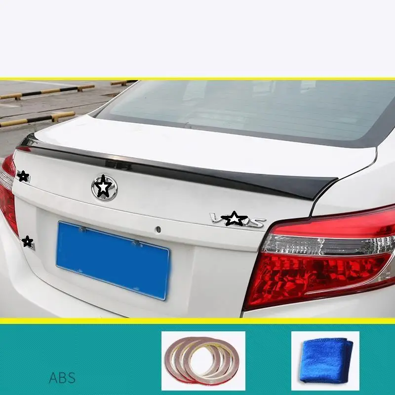 Automovil Модифицированная Модификация аксессуары для украшения Аксессуары модернизированные Авто Спойлеры крыльев 14 15 16 17 18 для Toyota Vios - Цвет: Number 20