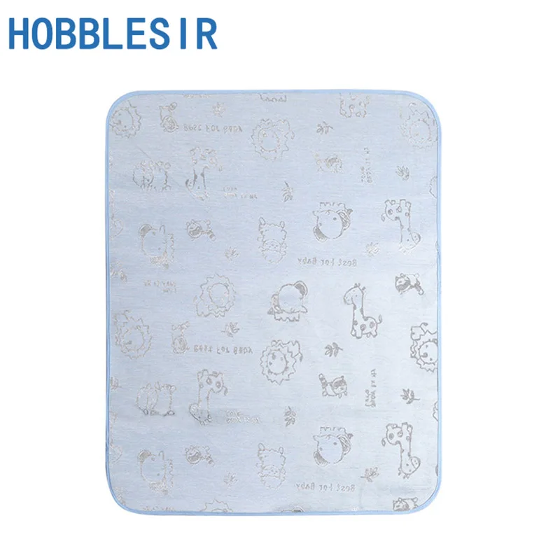 

Newborn Baby Insulation Pad Summer Breathable Waterproof Mattress Washable Large Baby Ice Silk Mat Summer Thin Section
