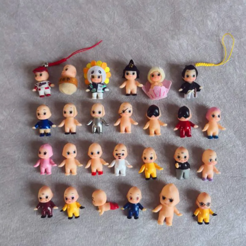50 шт./лот японская кукла известного мультяшного ангела Kewpie из ПВХ 4 см детская