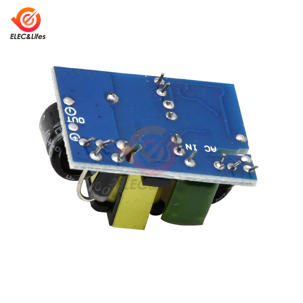 AC DC понижающий трансформатор модуль питания переменный ток 110 в 220 В постоянный 5