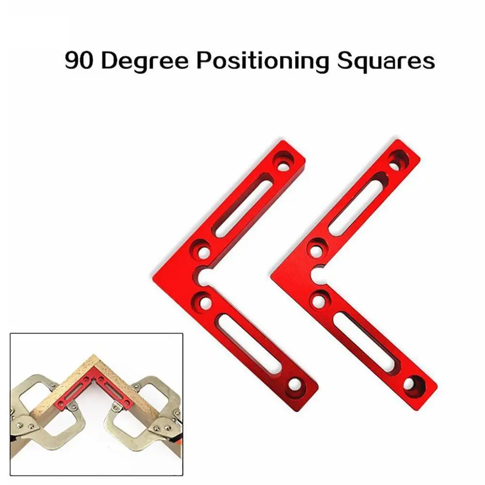 

Positioning Woodworking Carpenter Tool Right Angle Corner Clamp L-Square L1Q1