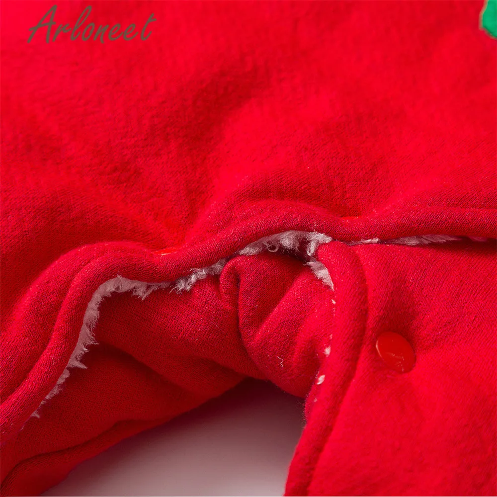 ARLONEET/пальто с героями мультфильмов; Рождественский Комбинезон для маленьких мальчиков; зимние шапки; 2 шт.; Комбинезоны для маленьких девочек; комбинезон; плотное пальто; Детский комбинезон; Bebe Menina