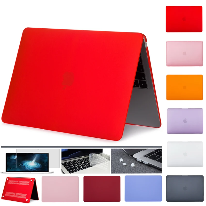 Новый матовый чехол для Apple Macbook Air Pro Retina 11 12 13 15 16 дюймов 2020 pro M1 Chip A2338 A2289 A2179|Сумки и