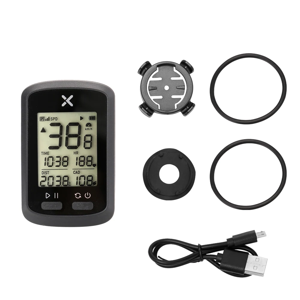 

Bike Computer G+ Wireless GPS Speedometer Waterproof Road Bike MTB Bicycles Backlight Bt ANT+ with Cadence Cycling Computers