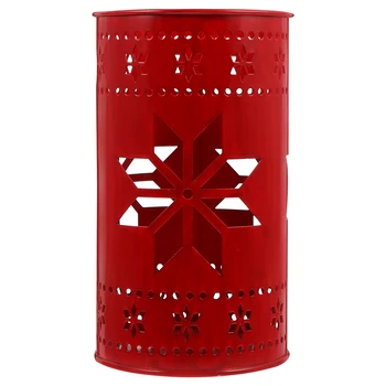 

Xmas Candle Light Adornment Metal Bucket Metal Storage Bucket Home Decor Christmas Decoration