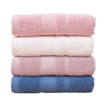 

Honeycomb Jacquard Face Towel Quick-dry Soft Towel Absorbent Beach Bath Towels Pure Cotton Hotel Shower