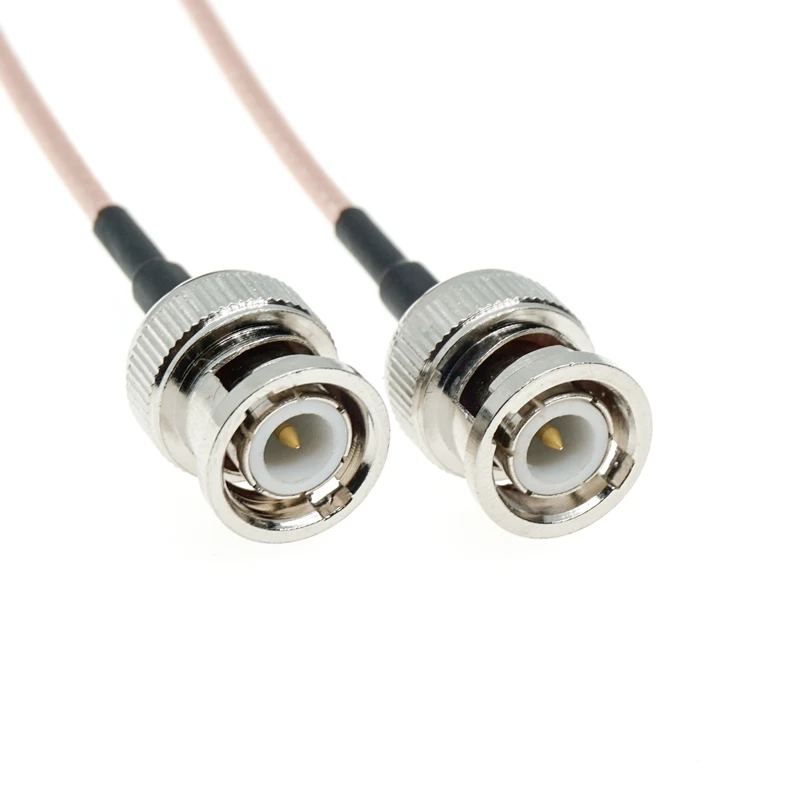 Câble Coaxial RG316 BNC Mâle/mâle – Basse Perte RF – 49,2 Pieds (15 Mètres) – Uxcell