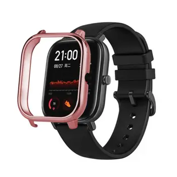 

Watch Light Metal Protective Case Cover For Huami AMAZFIT GTS PC Ultra Replacement Wrist Strap Light Protective Case