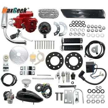 

Maxgeek 80cc Engine Motor Kit 2-Stroke for Motorized Bicycle Bike DIY + Speedometer