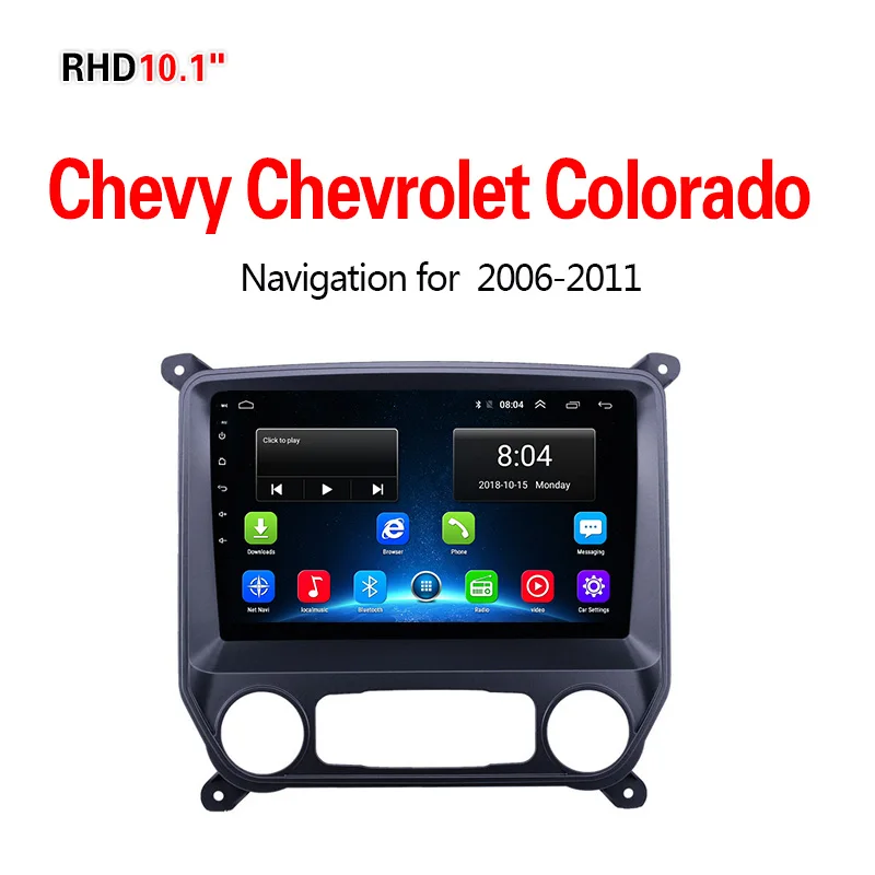 Lionet gps навигации для автомобиля Chevy Chevrolet Colorado 2006-2011 10,1 дюймов RC1005Y - Размер экрана, дюймов: 4G2G32G