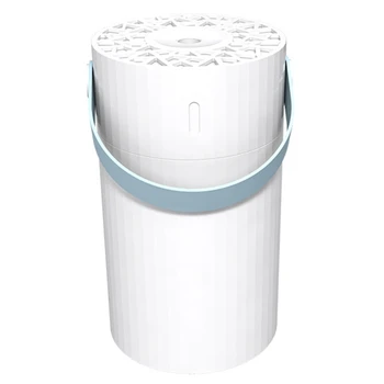 

Hot Portable Humidifier Usb Mini Three in One Car Purifier Office Air Purifier with Light Atmosphere Lamp
