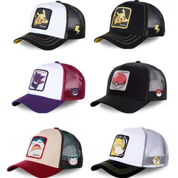 Casquette de Baseball Pikachu, dessin animé Pokemon, Cosplay, Hip Hop, CapWomans, Kawaii, chapeaux, figurines, jouets, cadeau ajustable 