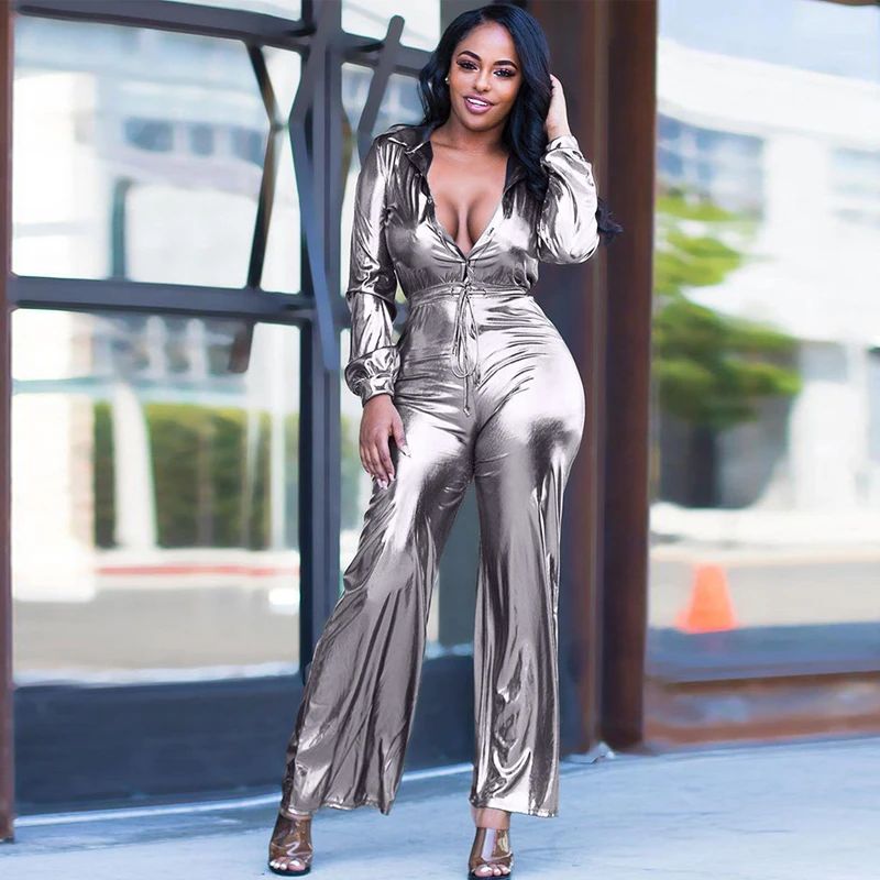 Combinaison argentée femme Clearance