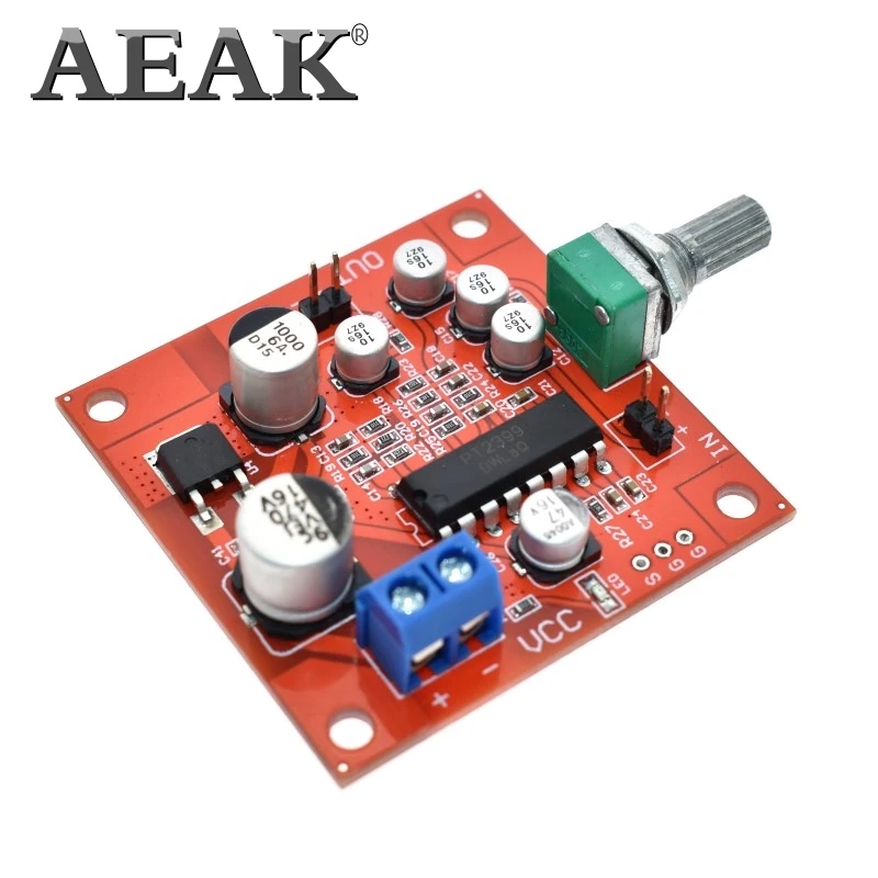 Микрофон AEAK PT2399 с платой реверберации плата без функционального модуля
