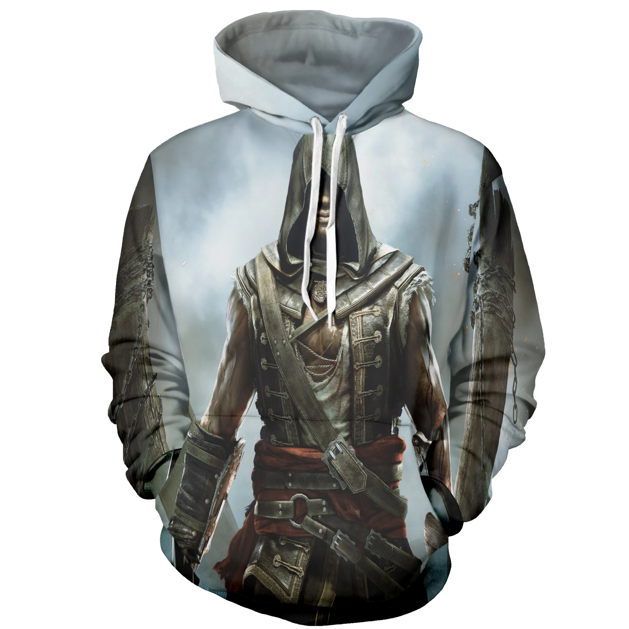 3DWY43 3D толстовки, Assassin's, толстовки с капюшонами с принтом, Осенние Для мужчин Для женщин Повседневное Толстовка подростковый уличные Костюмы форма - Цвет: 3DWY43