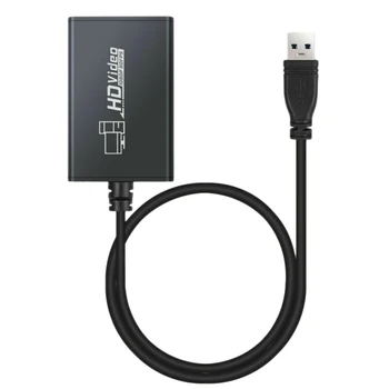 

USB3.0 1080P 60FPS HDMI Live Streaming Dongle USB 3.0 Game Video Capture Box for PS3 PS4 Play