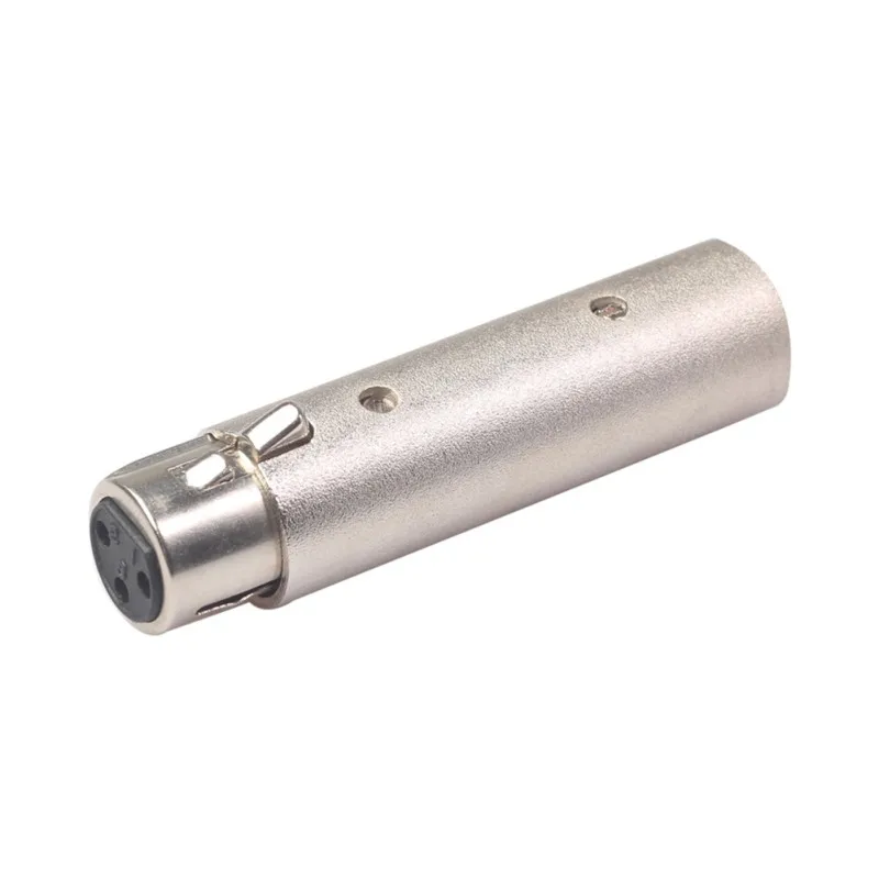

Converter 3 Pin XLR Female To 5 Pin XLR Male Connector Adapter For Camcorder DMX Signal Light