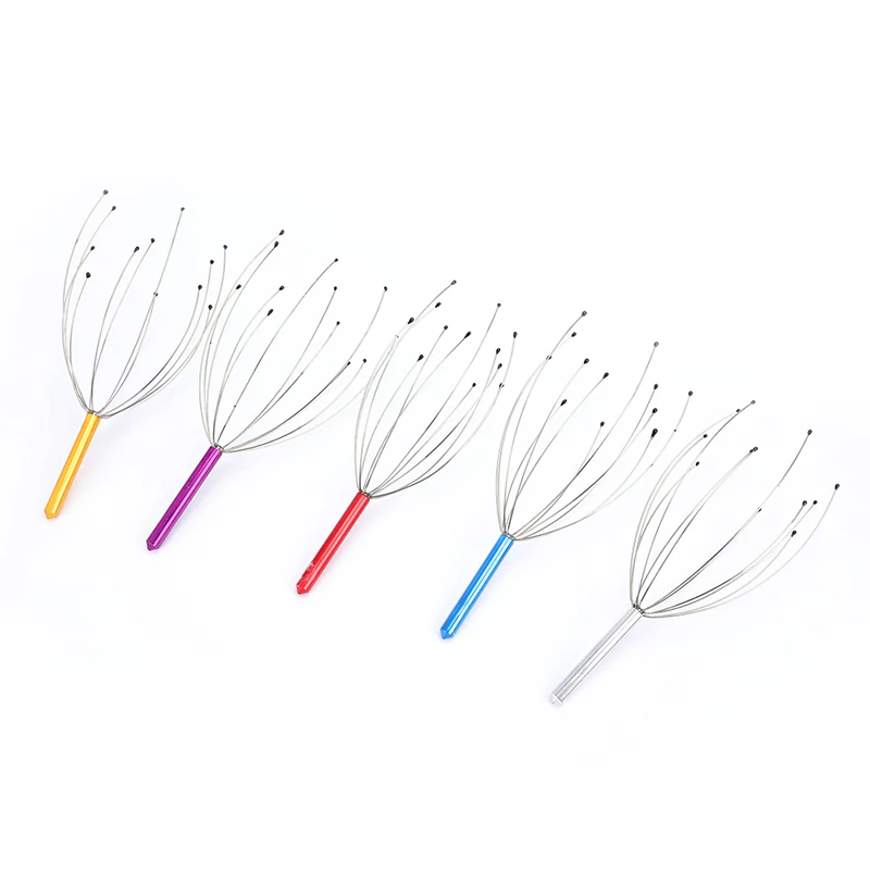 Head Scalp Claw Massager Body Massager Octopus Neck Equipment Stress Release Relax Massage Tens Pain Relief Head Care