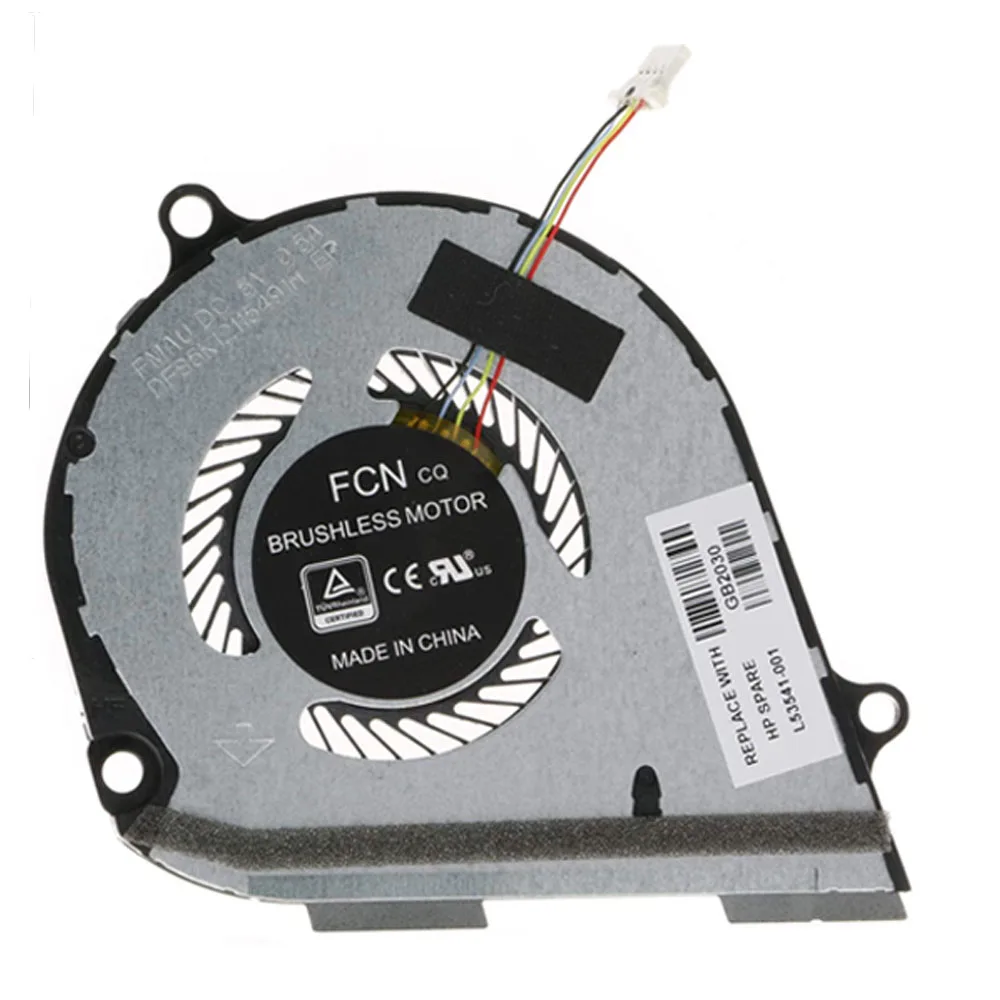 Computador para hp Envy X360 15-ds 15-dr 15m-dr Dr0004 15m-ds Ds0011 Tpn-w142 pc Gpu Gráficos Cpu Cooler Fãs L53542 L53541001de - Imagem 3