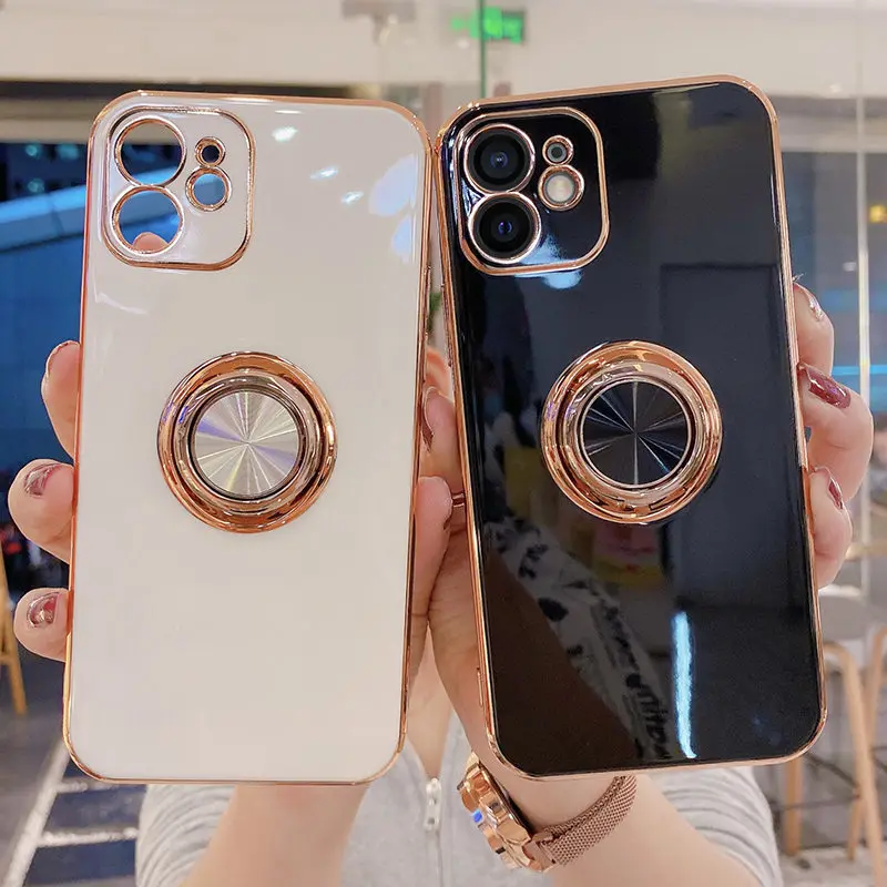 Luxury Ring Holder Case For iPhone Tweggo