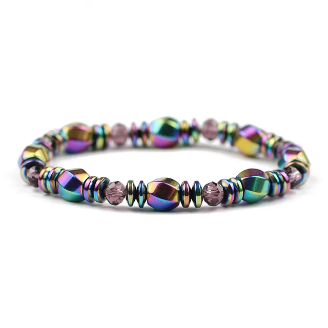 Bracelet Hématite Multicolore