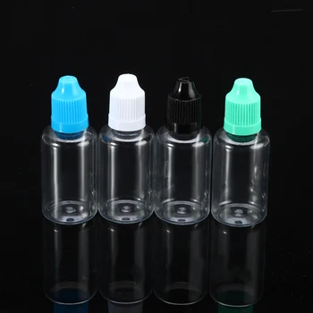 

5/10/15/20/30/50/100ml Empty Plastic Clear Squeezable Dropper Bottles Eye Liquid Dropper Sample Dropping Refillable Bottles New