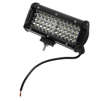 

7 Inch 144W 48Led Work Light Bar Spot Beam Driving Fog Lamp Off-Road Tractor 4Wd