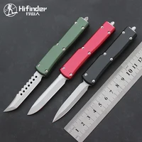 Hifinder Knife Pocket EDC Mini X70 D2 Blade  6061-T6 Aluminum Handle Outdoor Camping Knives Hunting Utility Tools 1