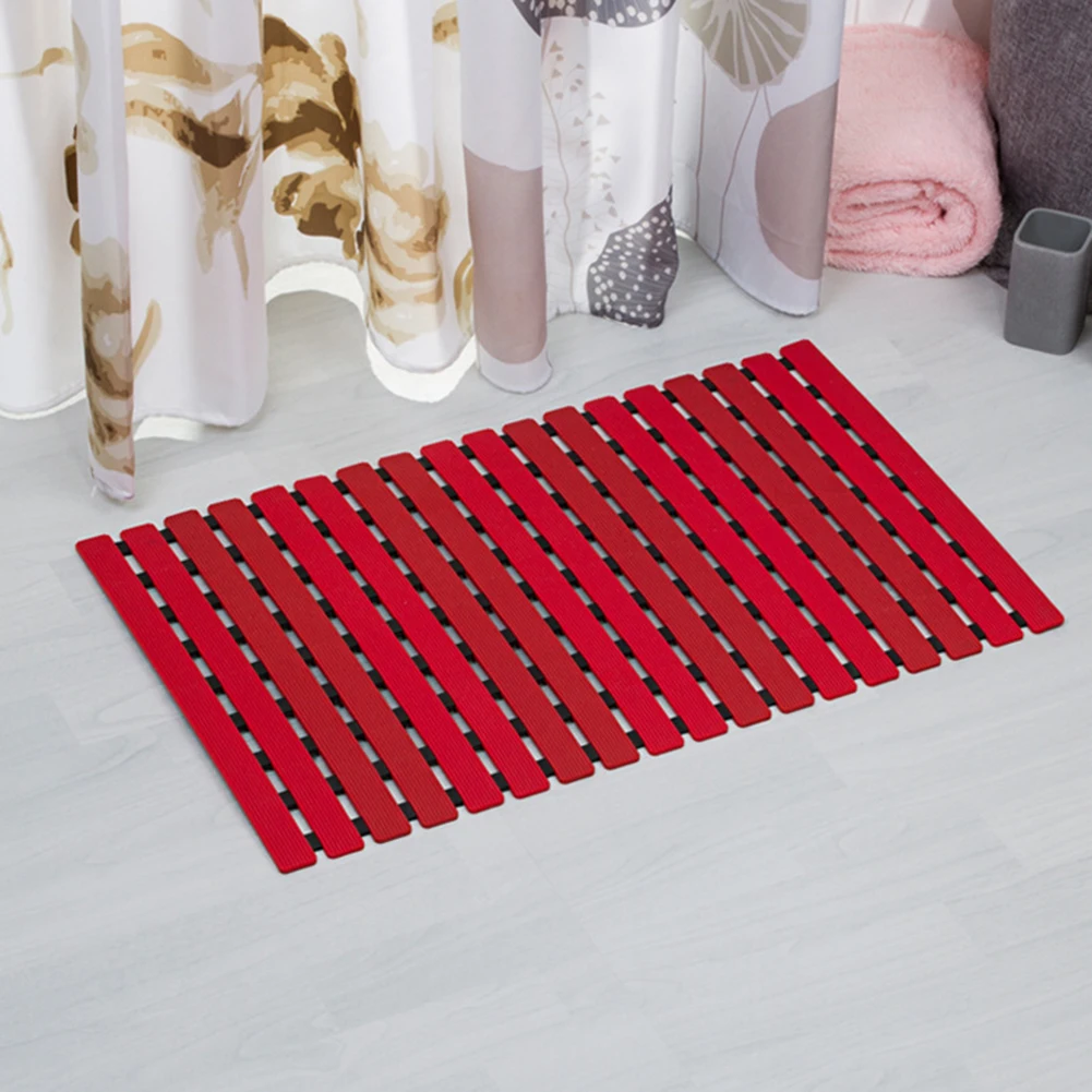 Household Kitchen Bathroom Anti-slip Mat Bath Bathtub Shower Pad Rug Carpet